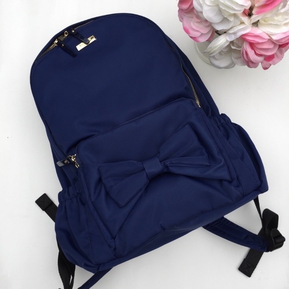 kate spade navy backpack
